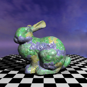 Worley Crackle-plaster 69k poly bunny